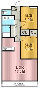 シャルム名東【2階】の間取り