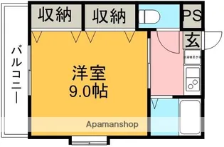 セントラルシャイン.【2階】の間取り