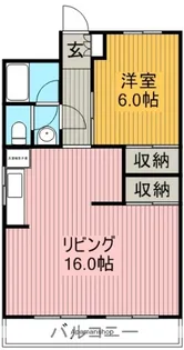 藤が丘 パレス【3階】の間取り