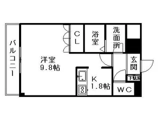 ミール株山【1階】の間取り