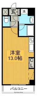 1Kの間取り画像