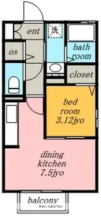 ヴィラシャローム一社.【1階】の間取り