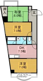 アイサンビル.【5階】の間取り