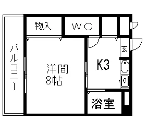 スターヒルズ藤森【1階】の間取り