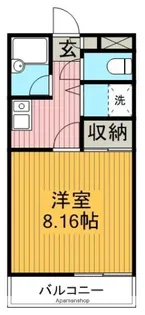 サンハイム Ⅱ【3階】の間取り