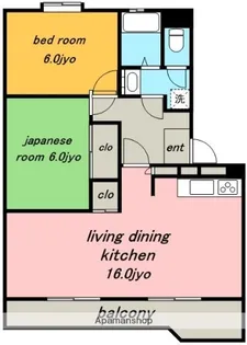 エステートカトー.【3階】の間取り