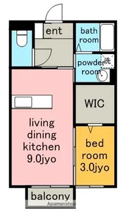 ユッカ.【2階】の間取り