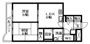 エスポワール長久手【402号室】の間取り