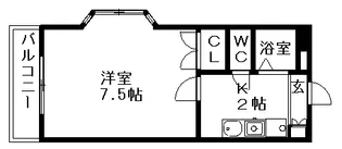 ベラ藤見ヶ丘マンション【1階】の間取り