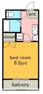 エトワール本郷【4階】の間取り