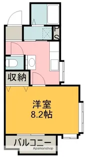 スタスィオン一社【2階】の間取り