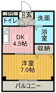 シャルマン藤ヶ丘【3階】の間取り