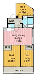 CIELO名東【5階】の間取り