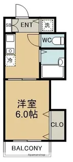 第2コスミック東光【3階】の間取り