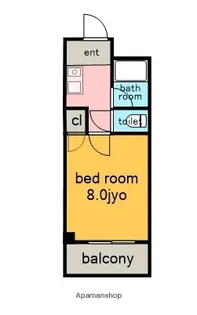 K’S(ケイズ)【3階】の間取り