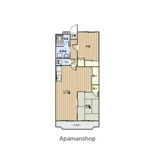 クオーレコウヨウ【3階】の間取り