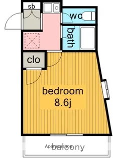 アーバンK2【2階】の間取り