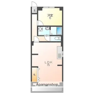 ぐれいすしゃと−【2階】の間取り