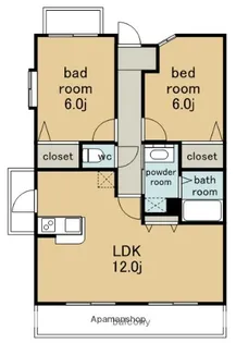 プライム伸和【4階】の間取り