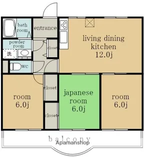 シティアークST【1階】の間取り