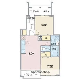 サンワード【1階】の間取り