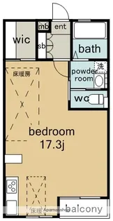 アルテパティオ【1階】の間取り