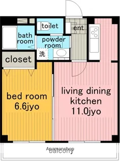 コンラッド【1階】の間取り