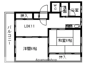 コルミー本郷【3階】の間取り