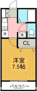 シャンボール花水木【3階】の間取り