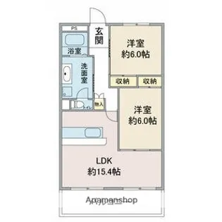 デナリKZ【3階】の間取り