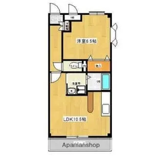 ハピウス【3階】の間取り