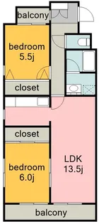 WISTERIA社台A.HOUSE【1階】の間取り