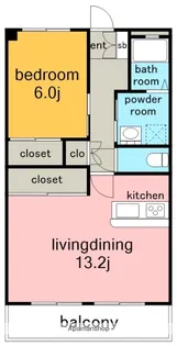PARTHENON上社【2階】の間取り