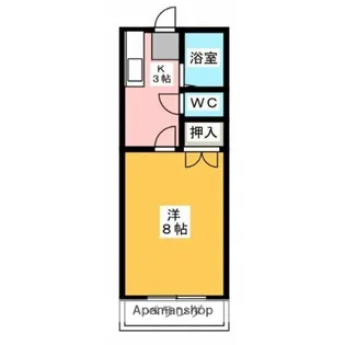 グリーンハイツ高城【1階】の間取り