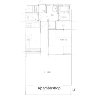 コーポ川口【3階】の間取り