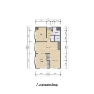 ドリーム名東【5階】の間取り