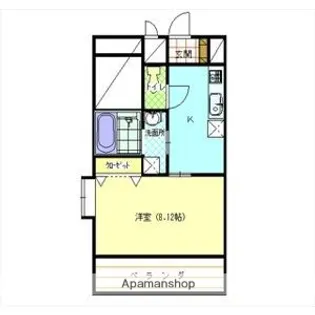 AVANTIYASHIRODAI【3階】の間取り