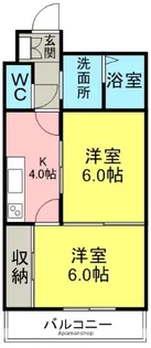 フォンテ名昭【1階】の間取り