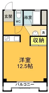 ヴィラ奥田 第一【3階】の間取り