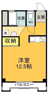 ヴィラ奥田 第一【2階】の間取り