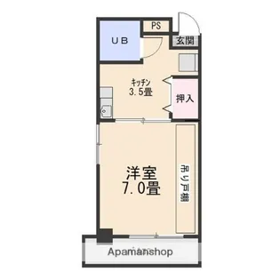 千寿ビル【4階】の間取り