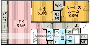 BELVEDERE【3階】の間取り
