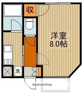 サンハイム【3階】の間取り