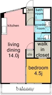 メゾンアイレス【2階】の間取り