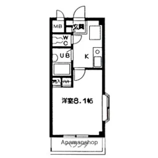 EASTTOWNK【1階】の間取り