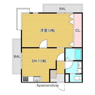 ヤシロヒルズ【1階】の間取り