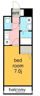 フォレスタ杁ヶ池【2階】の間取り