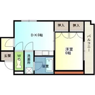 フィープル一社【3階】の間取り