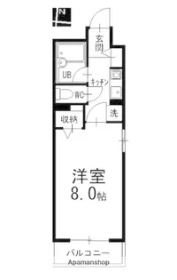 ハイネス修芳【2階】の間取り