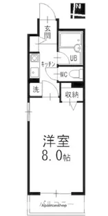 ハイネス修芳【2階】の間取り